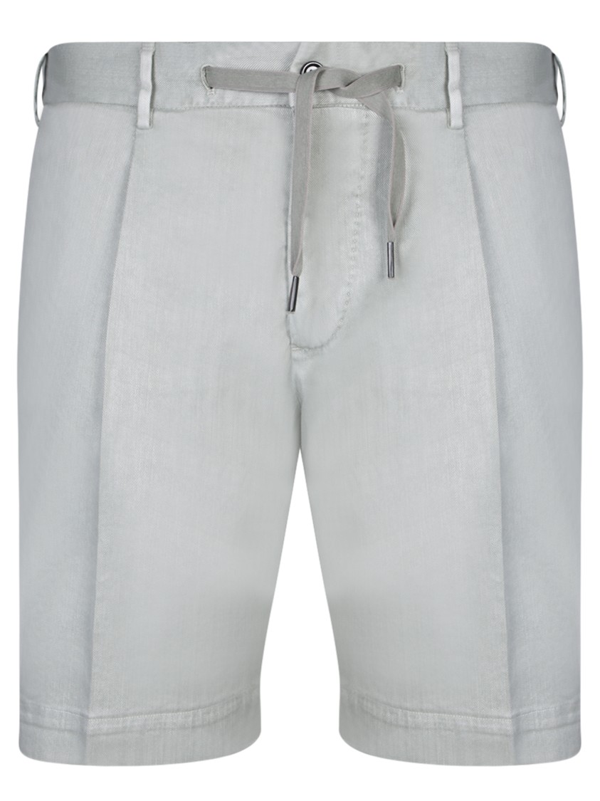Dell'oglio Knee-length Shorts With Elasticated Drawstring And Side Pockets