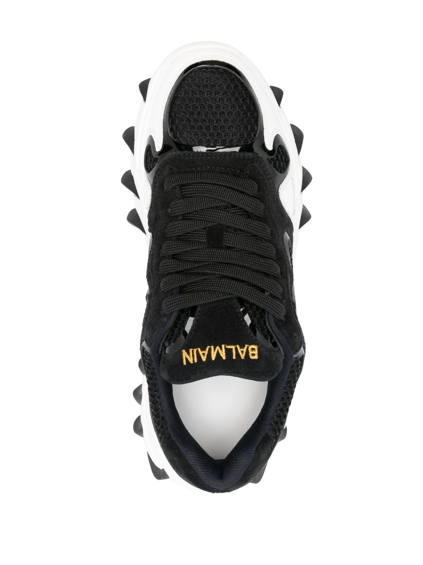 Balmain B-east Sneakers In Black