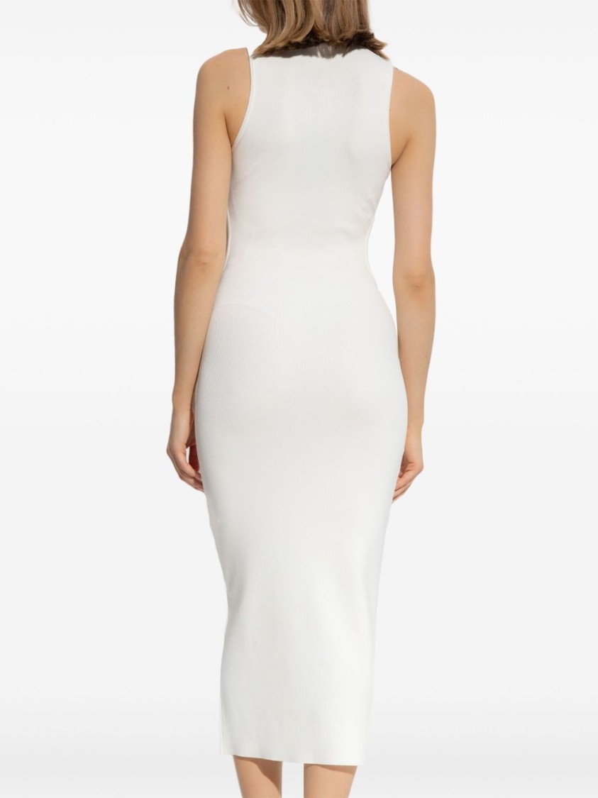Cult Gaia Jena Knit Cutout Dress In Multi