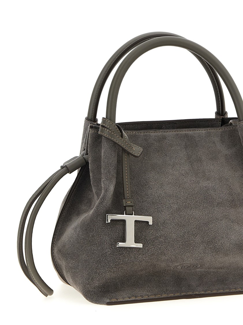 Tod's Buz' Small Handbag In Gray