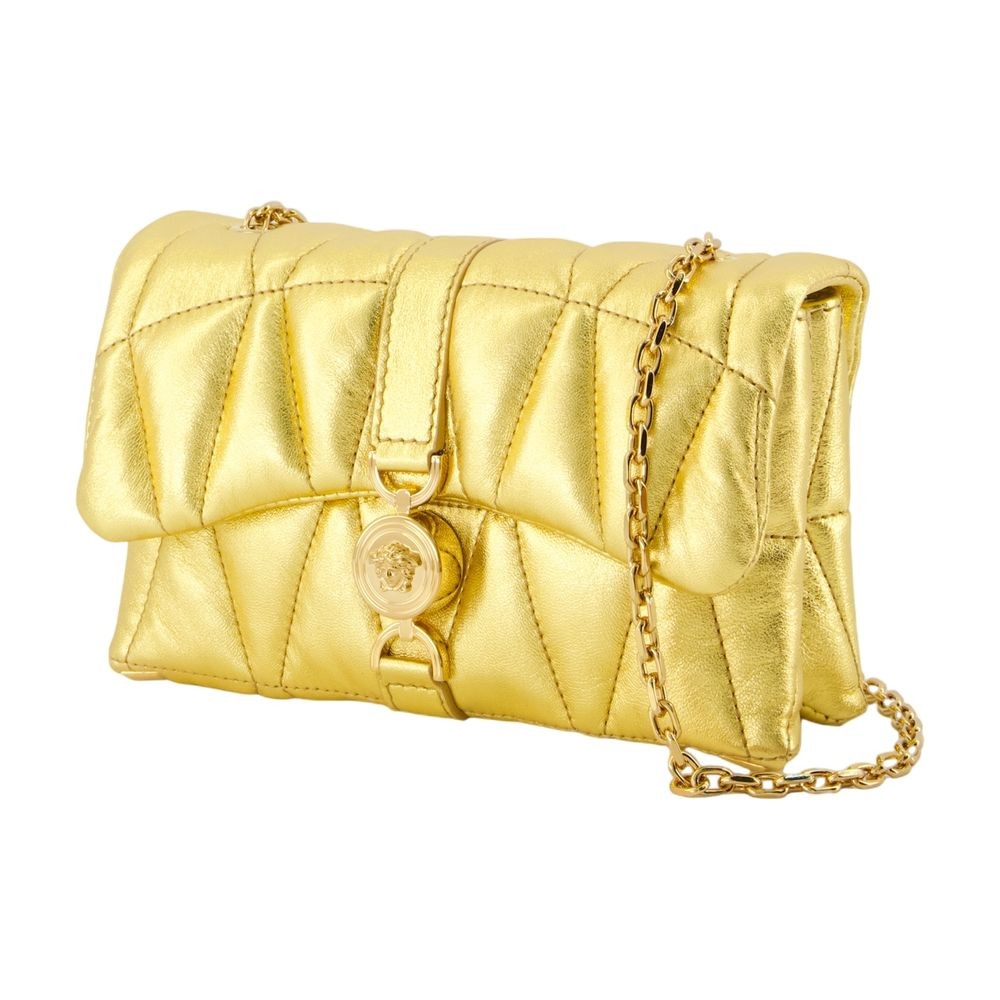 Versace Kleio Mini Crossbody In Gold