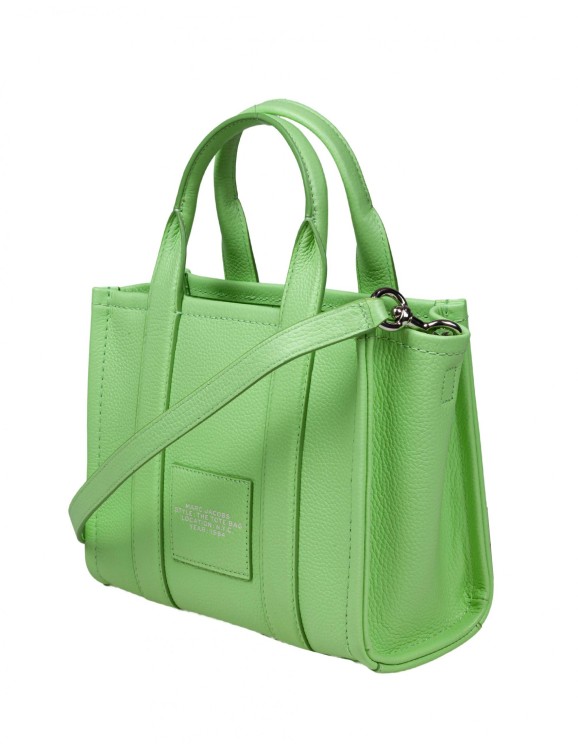 Marc Jacobs Leather Color Mint Green Small Tote Bag | THE LIST