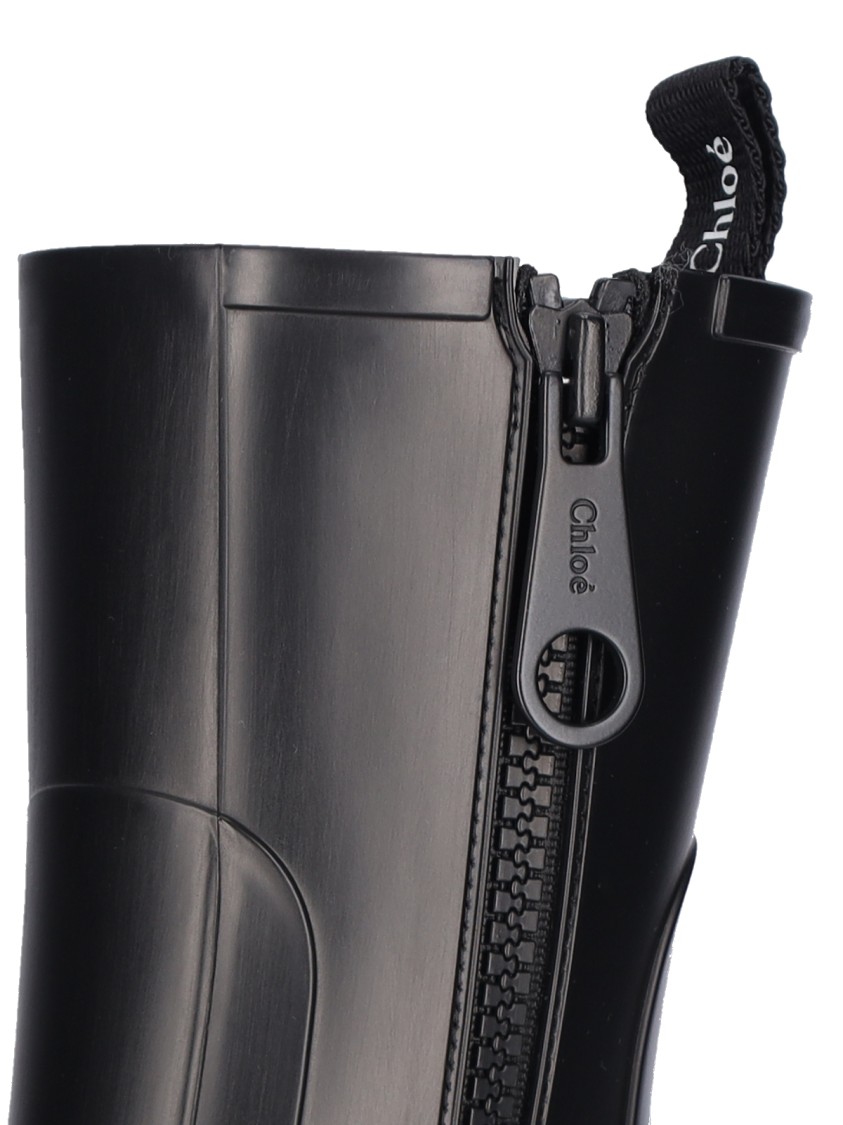 Chloé Black Betty Boots In Black