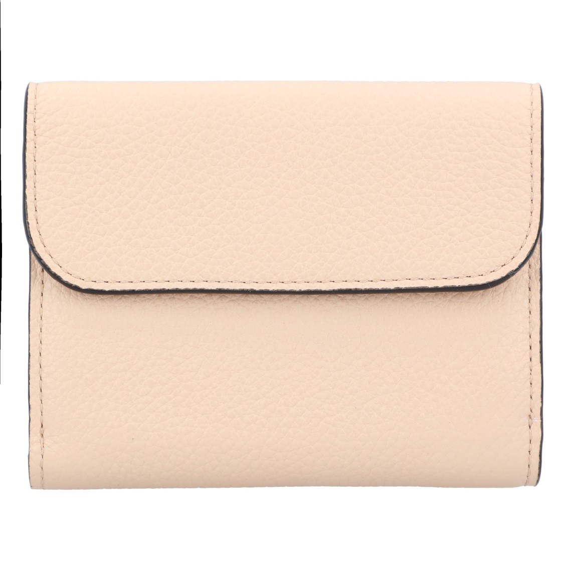 Chloé Tri-fold Wallet Alphabet Beige