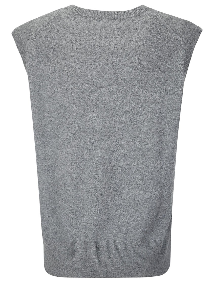 Extreme Cashmere Spencer Top In Grey