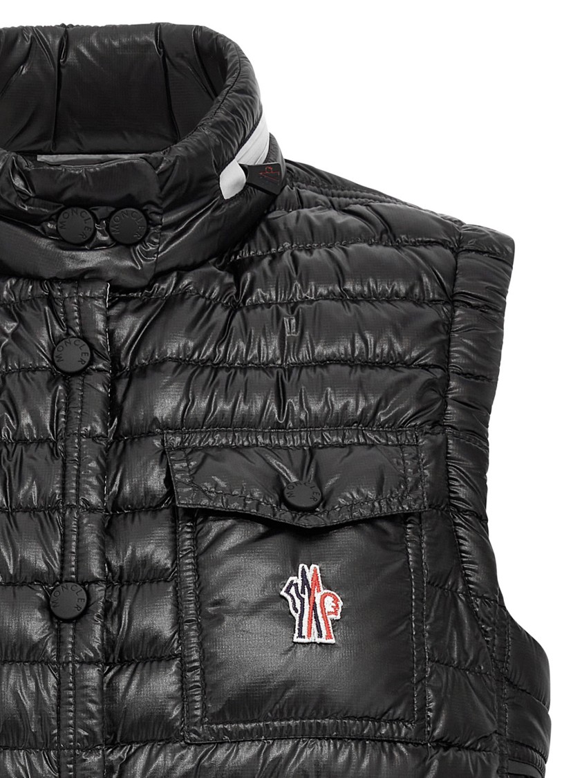 Moncler Grenoble 'gumiane' Vest In Black