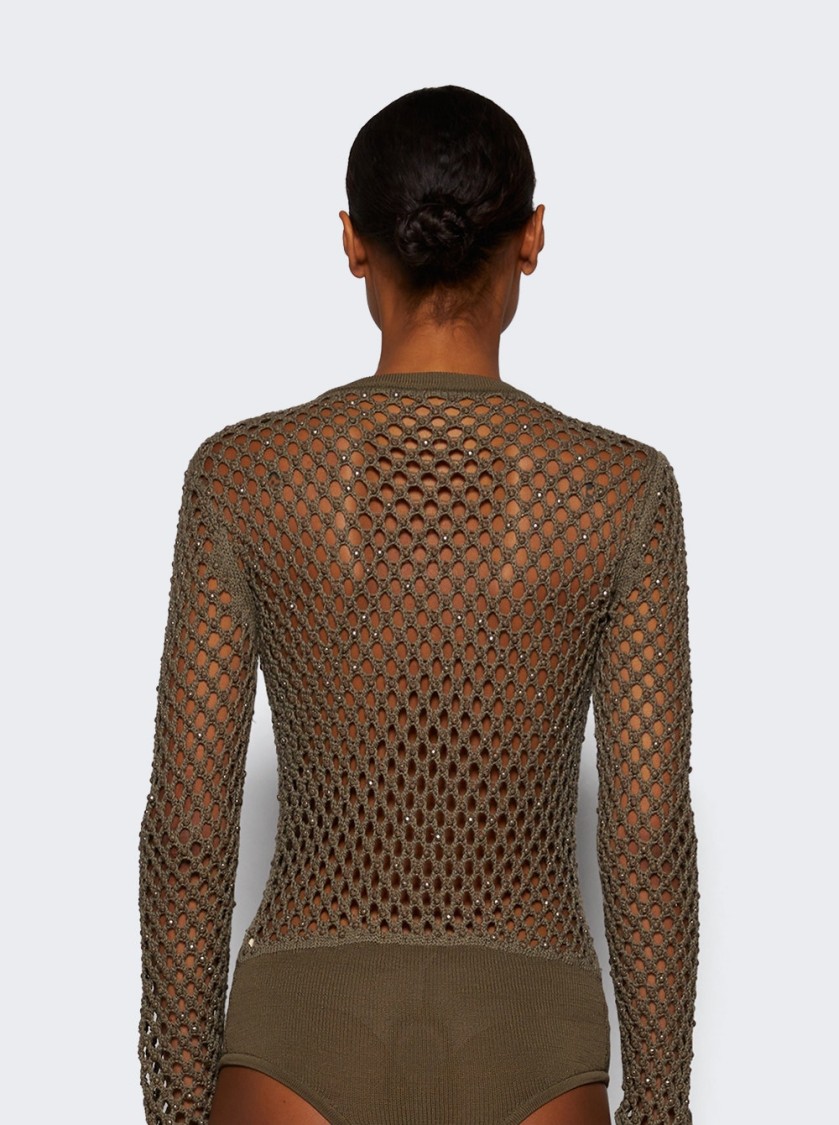 Shop Diotima Zora Bodysuit Slate In Grey