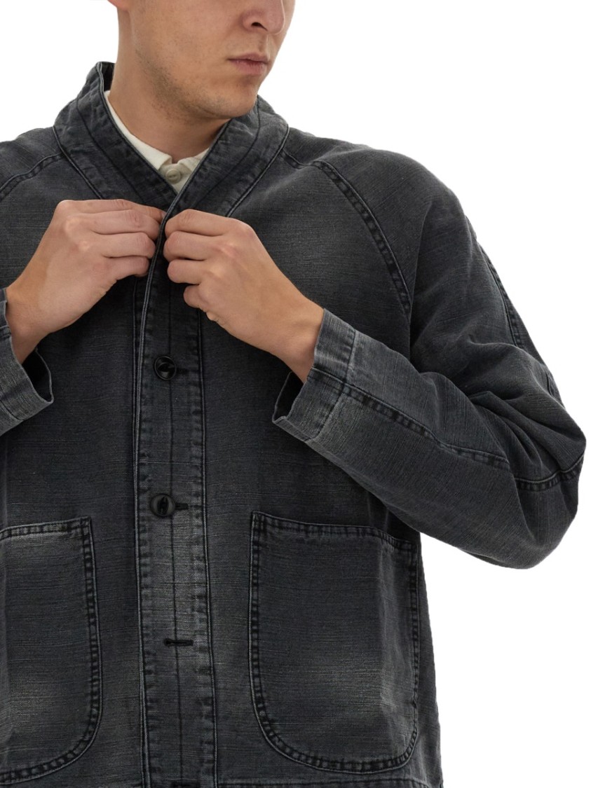 Shop Ymc You Must Create Ymc "erkin" Jacket In Black