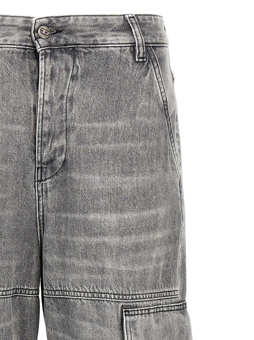 Diesel Jeans 1996 D Sire Grey Washed In Gray