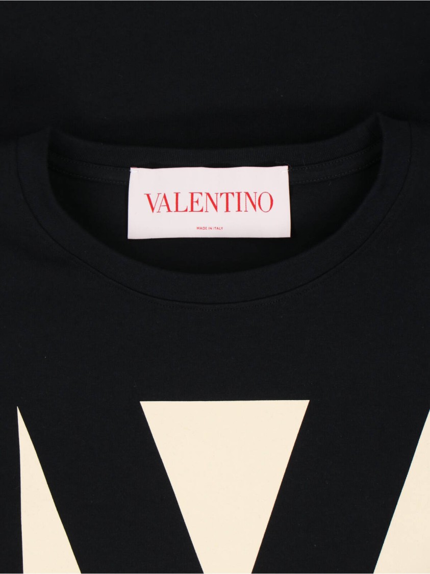 Valentino Crew Neck Short Sleeves T-shirts