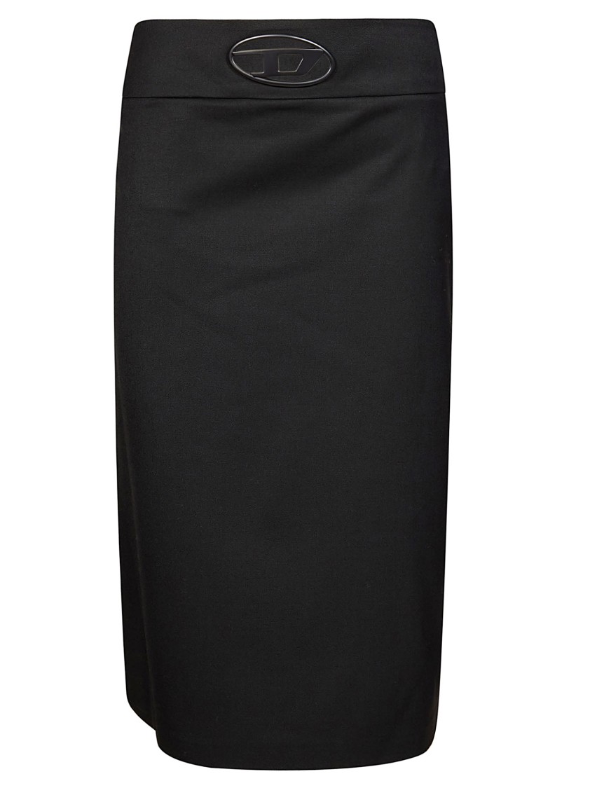 Diesel O-seus High Waist Long Pencil Skirt