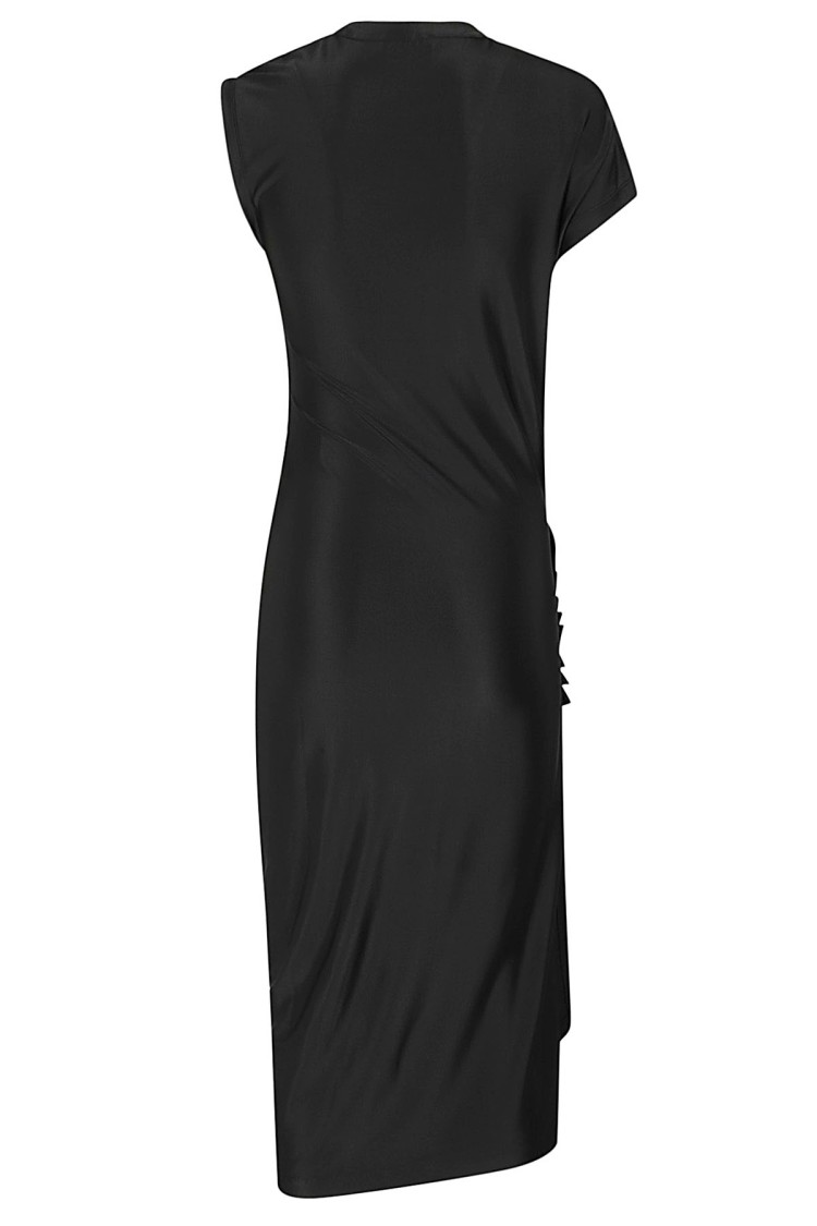 Rabanne Robe Mid Lenght Dress In Black