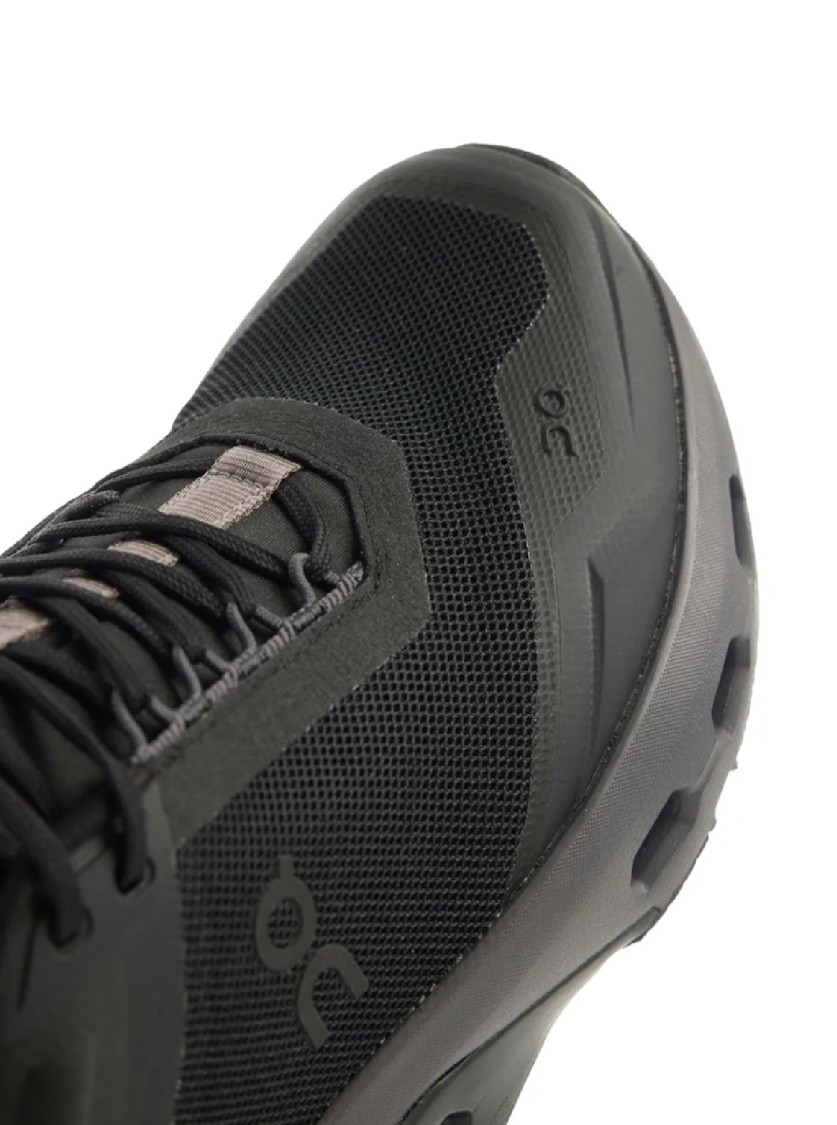 On Running Cloudnova X Sneakers With Mesh Upper In Black