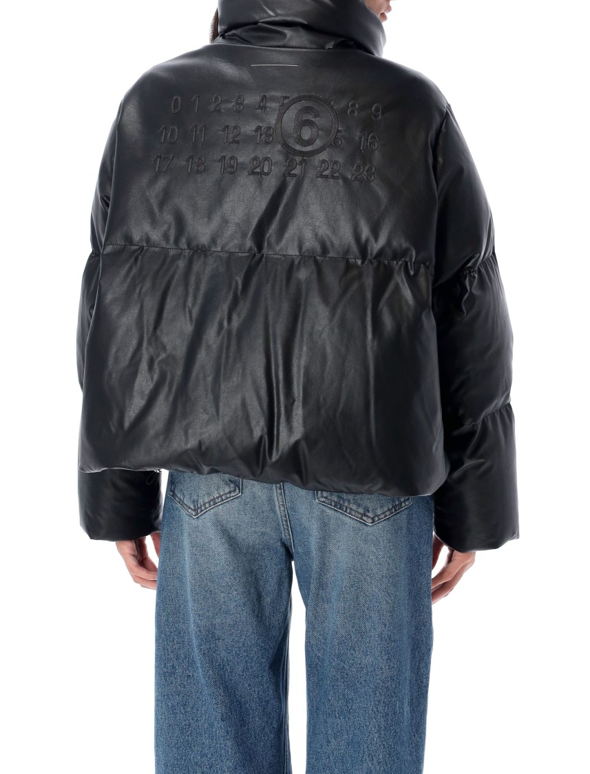 Mm6 Maison Margiela Mm6 By Maison Margiela Oversized Black Sports Jacket With Double-zipper Closure In Black