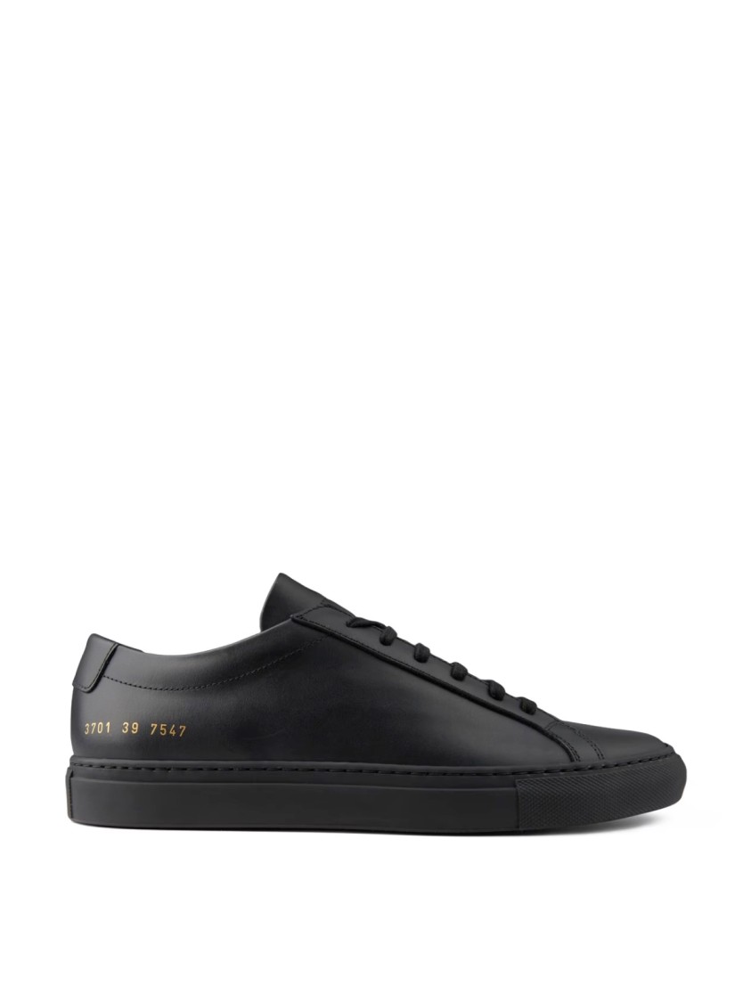 Common Projects Original Achilles Low Sneakers In Black