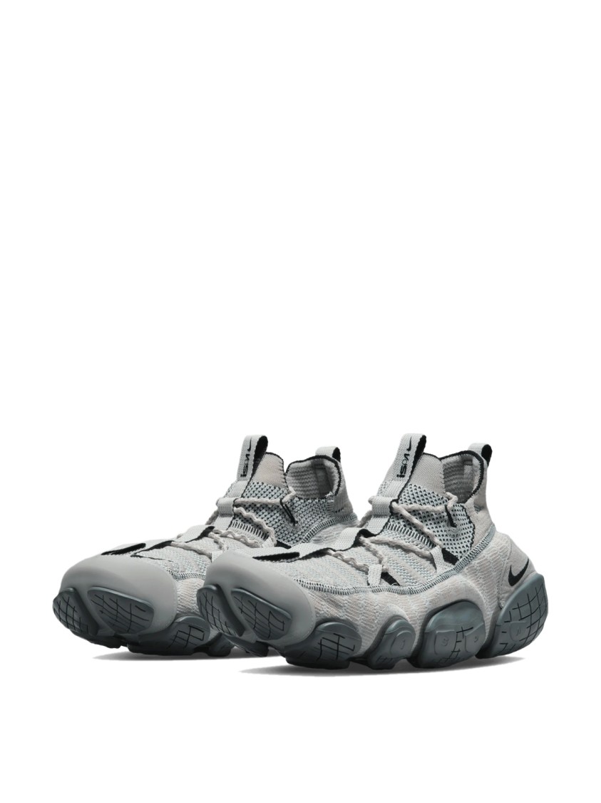 Nike Ispa Link "light Iron Ore Smoke Grey" Sneakers In Gray
