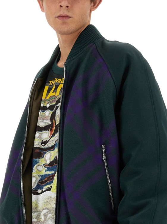Burberry Reversible Bomber Jacket in Multicolor | THE LIST