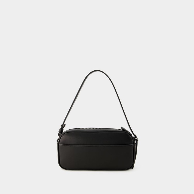 Courrèges Réedition Baguette Bag - Leather - Black Shoulder
