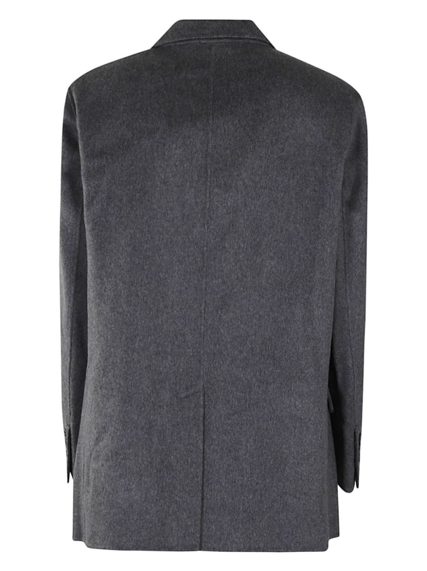 Theory Wool And Cashmere Blazer In Grey