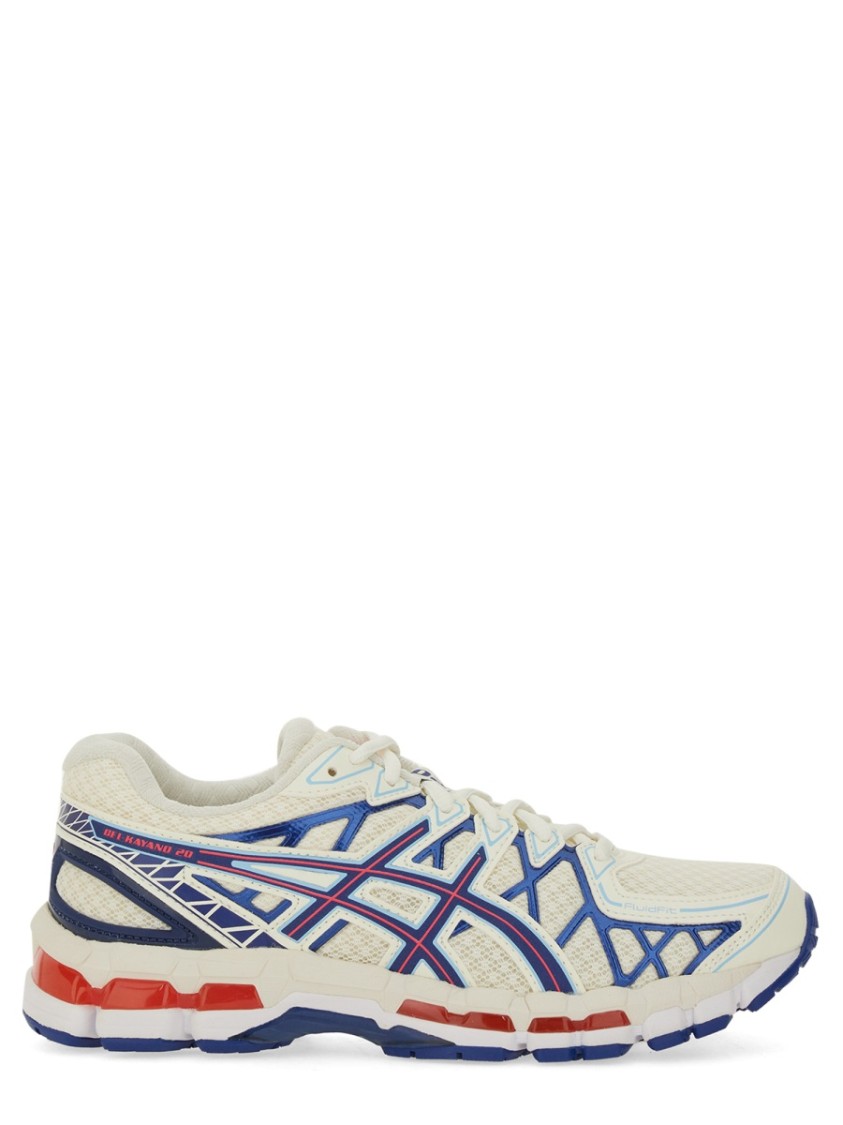 Asics Round Toe Low-top Sneakers In Neutrals
