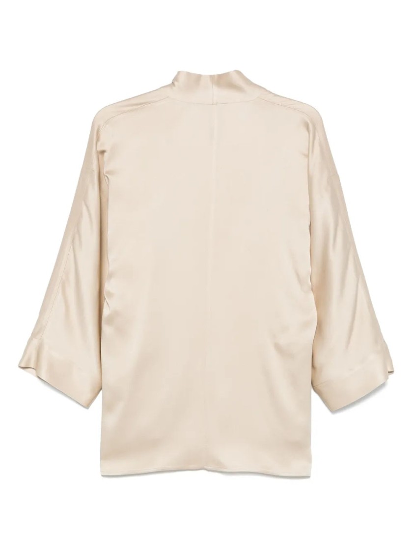 Antonelli Zircone Blouse In Neutrals