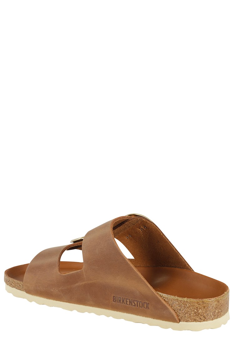 Shop Birkenstock Arizona Big Buckle In Brown