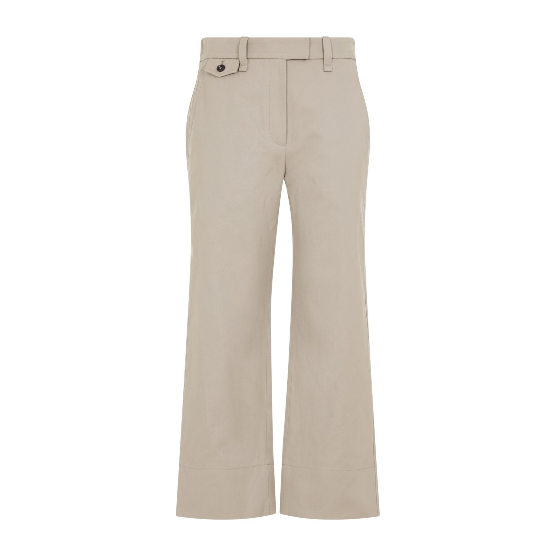 Brunello Cucinelli Twill Trousers In Neutrals