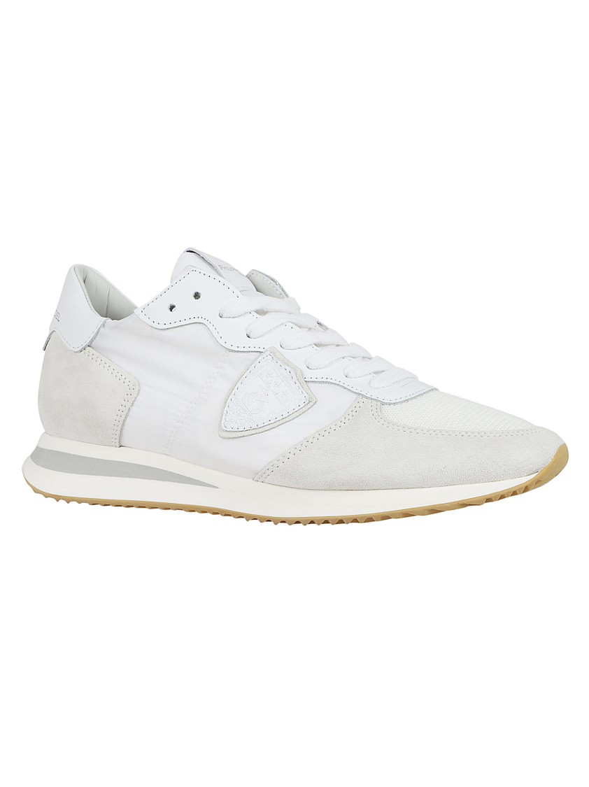 Shop Philippe Model Trpx Low Sneaker In White