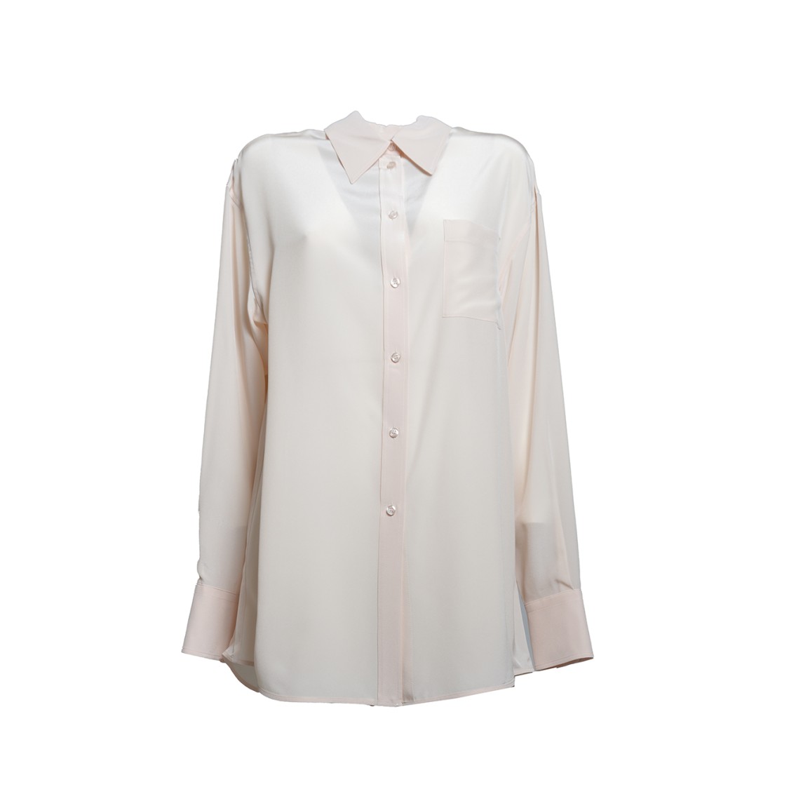 Sportmax Relaxed-fit Silk Crêpe De Chine Blouse