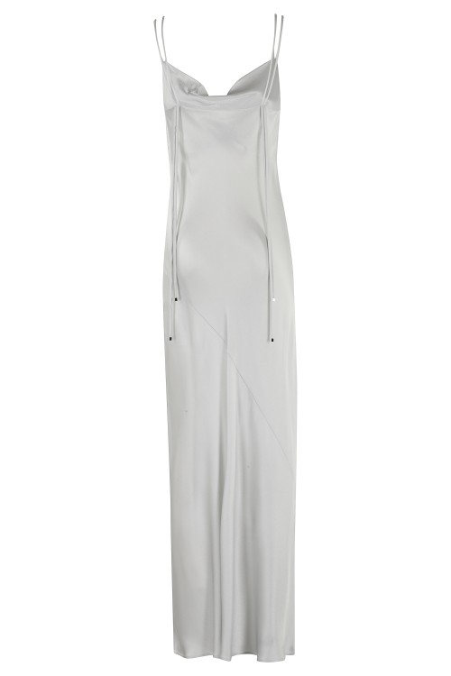 オールインワン・サロペット Antonelli Satin Evening Dress With Deep Neckline Antonelli Satin Evening Dress With Deep Neckline | THE LIST