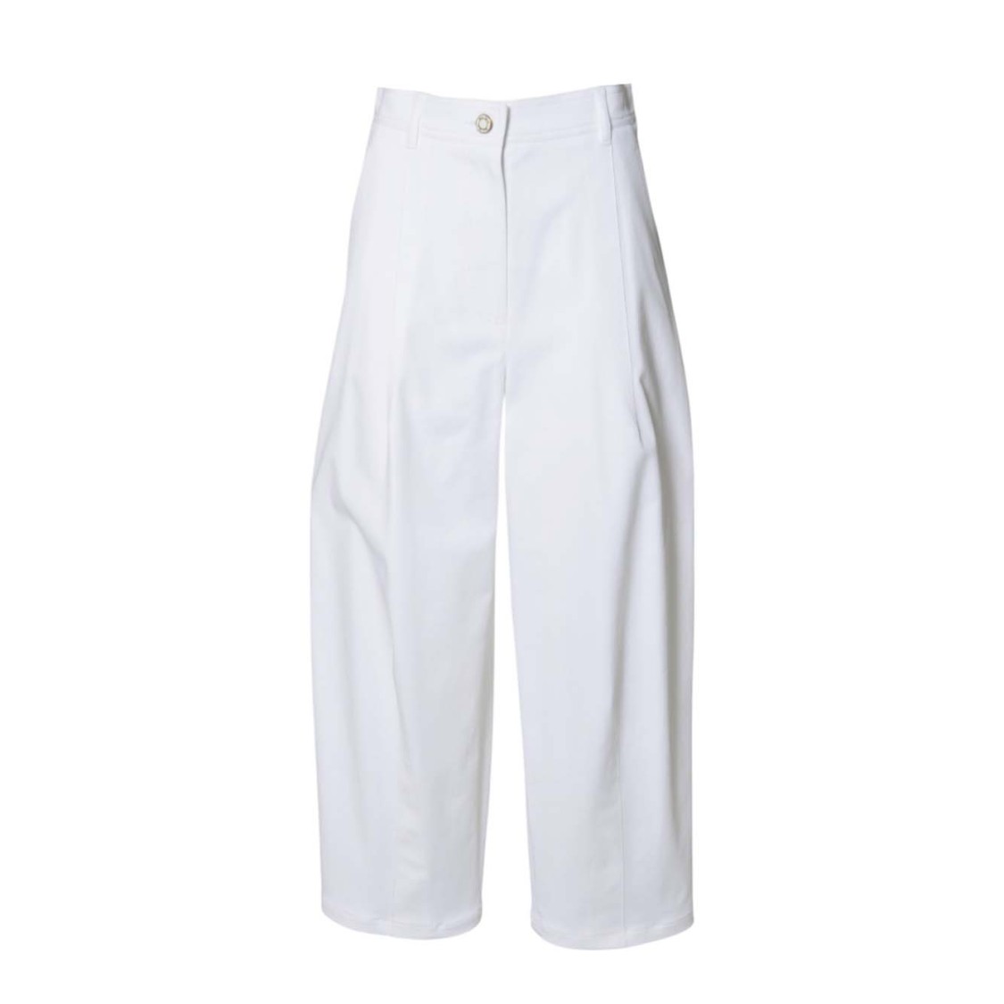 Max Mara Weite Hose Mina Aus Einem Baumwollgemisch