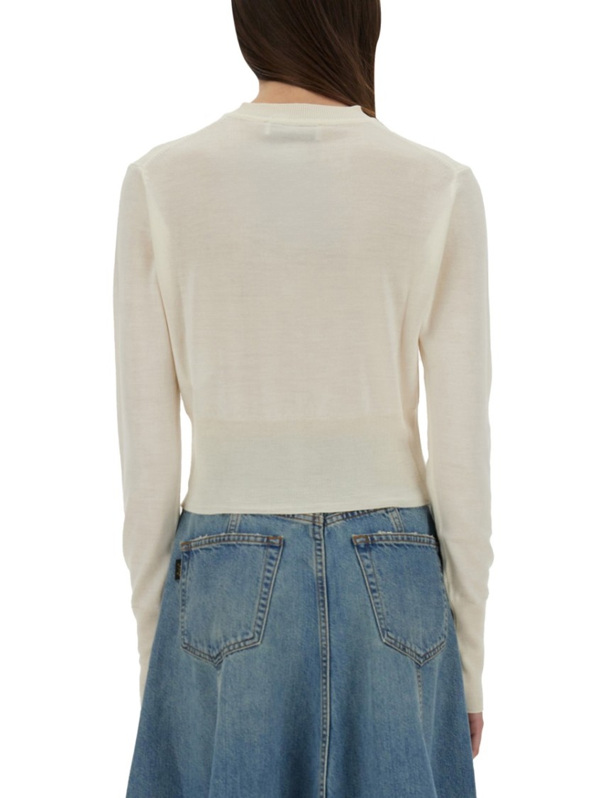 Shop Vivienne Westwood "bea" Cardigan In Neutrals