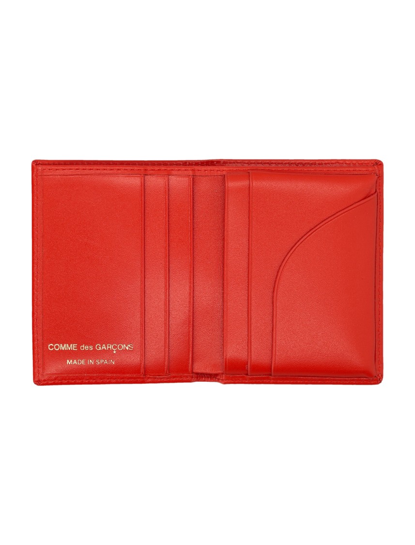 COMME DES GARÇONS COMME DES GARÇONS LEATHER CARDHOLDER WITH MINIMALIST DESIGN