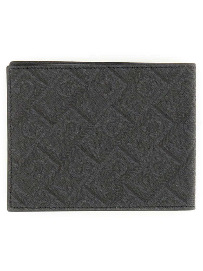 FERRAGAMO FERRAGAMO MONOGRAM PATTERN WALLET