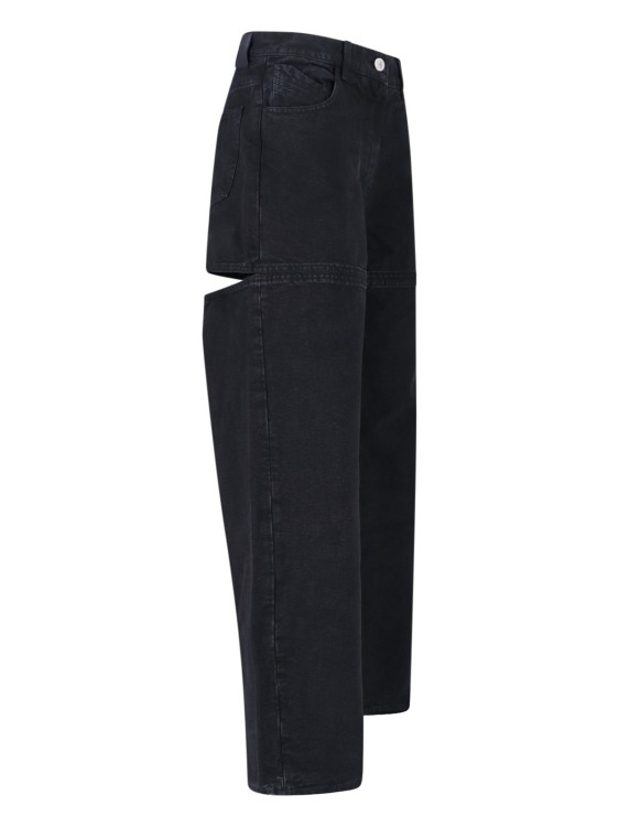 The Attico High-Waisted Black Trousers Jeans | THE LIST