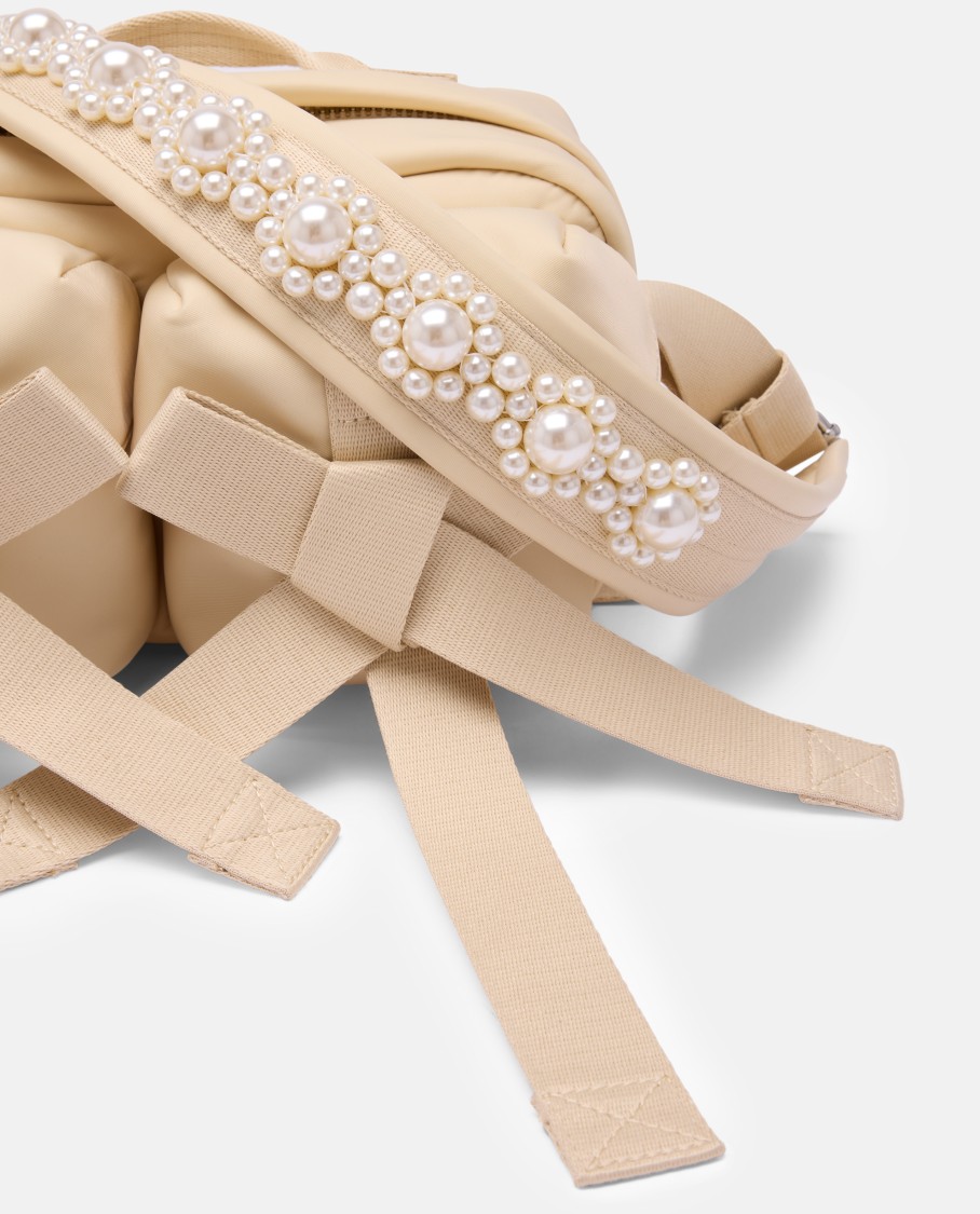 Simone Rocha Beige Crossbody Bag In Neutrals