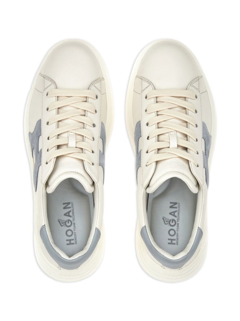 Hogan Rebel H562 H Sneakers In Neutrals