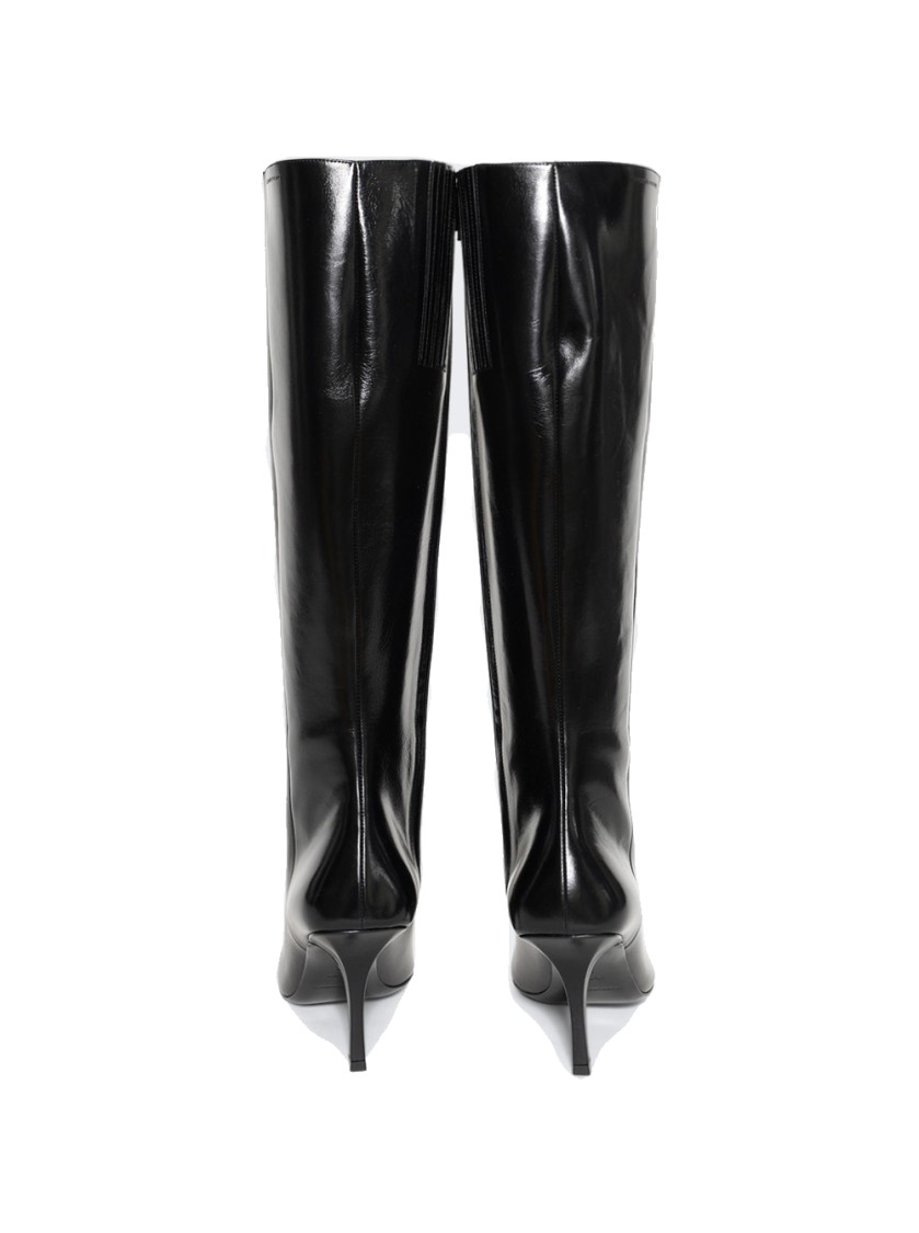 Alexander Wang Vivica 85 Knee High Boot Black In Black