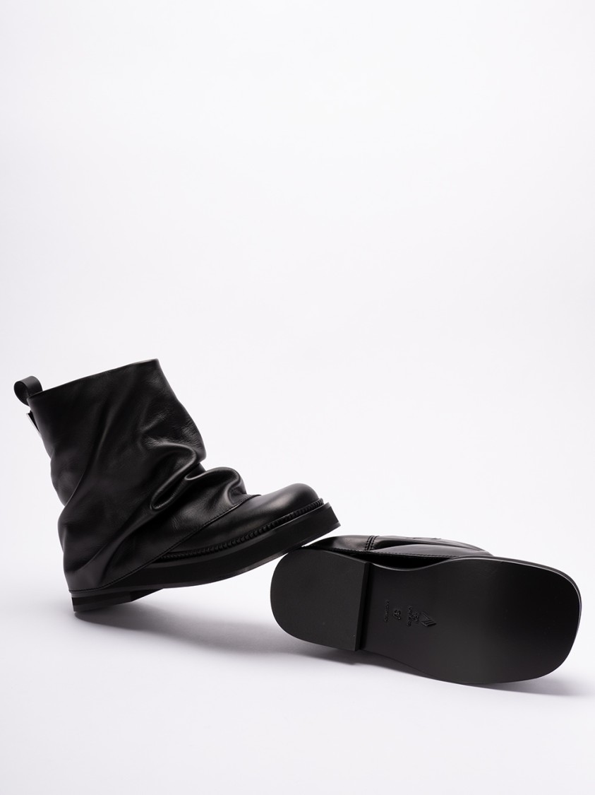 Attico The  `mini Robin` Combat Boots In Black