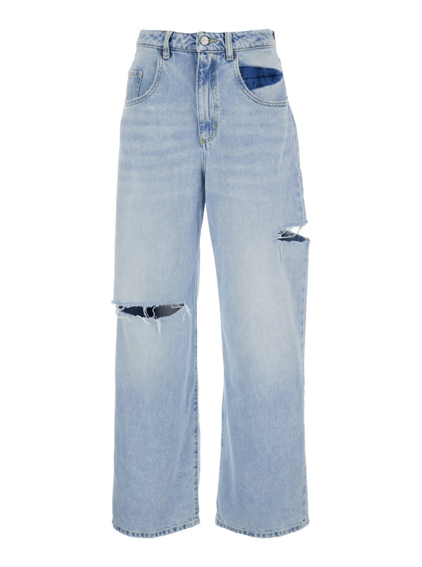 Icon Denim High-waisted Wide-leg Jeans