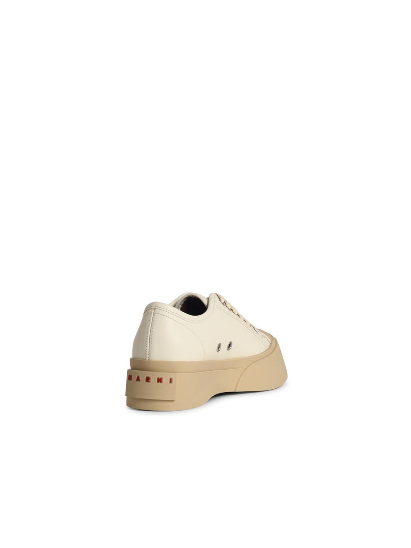 Marni Women's Leather Pablo Sneakers In Neutrals