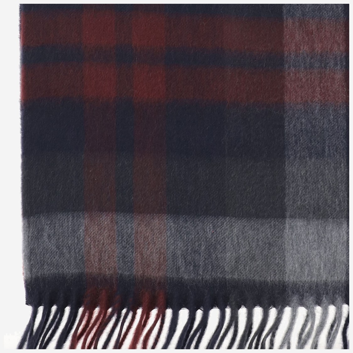 Alex Begg Multi-pattern Cashmere Scarf