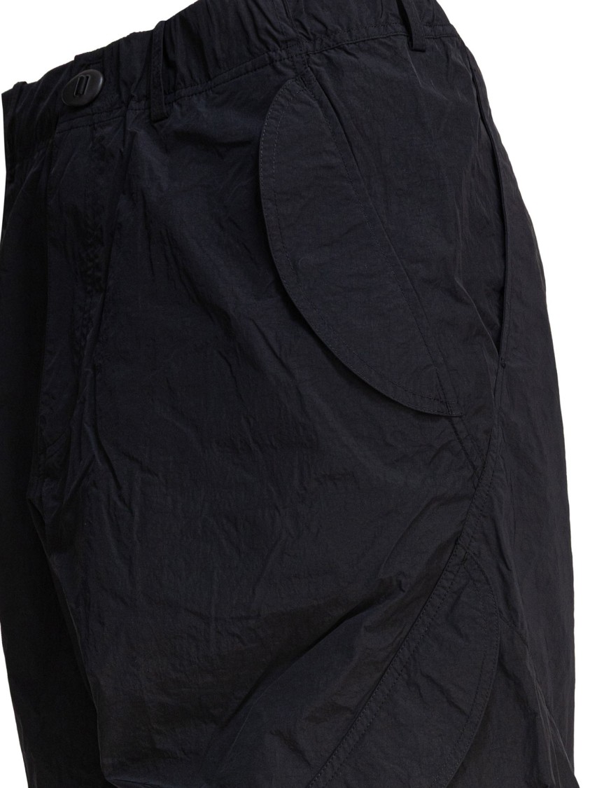 Goldwin Helicoid" Cargo Trousers In Black