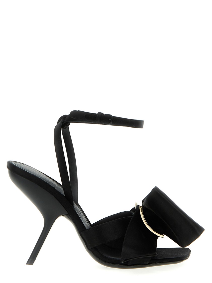 Ferragamo 'helena' Sandals In Black