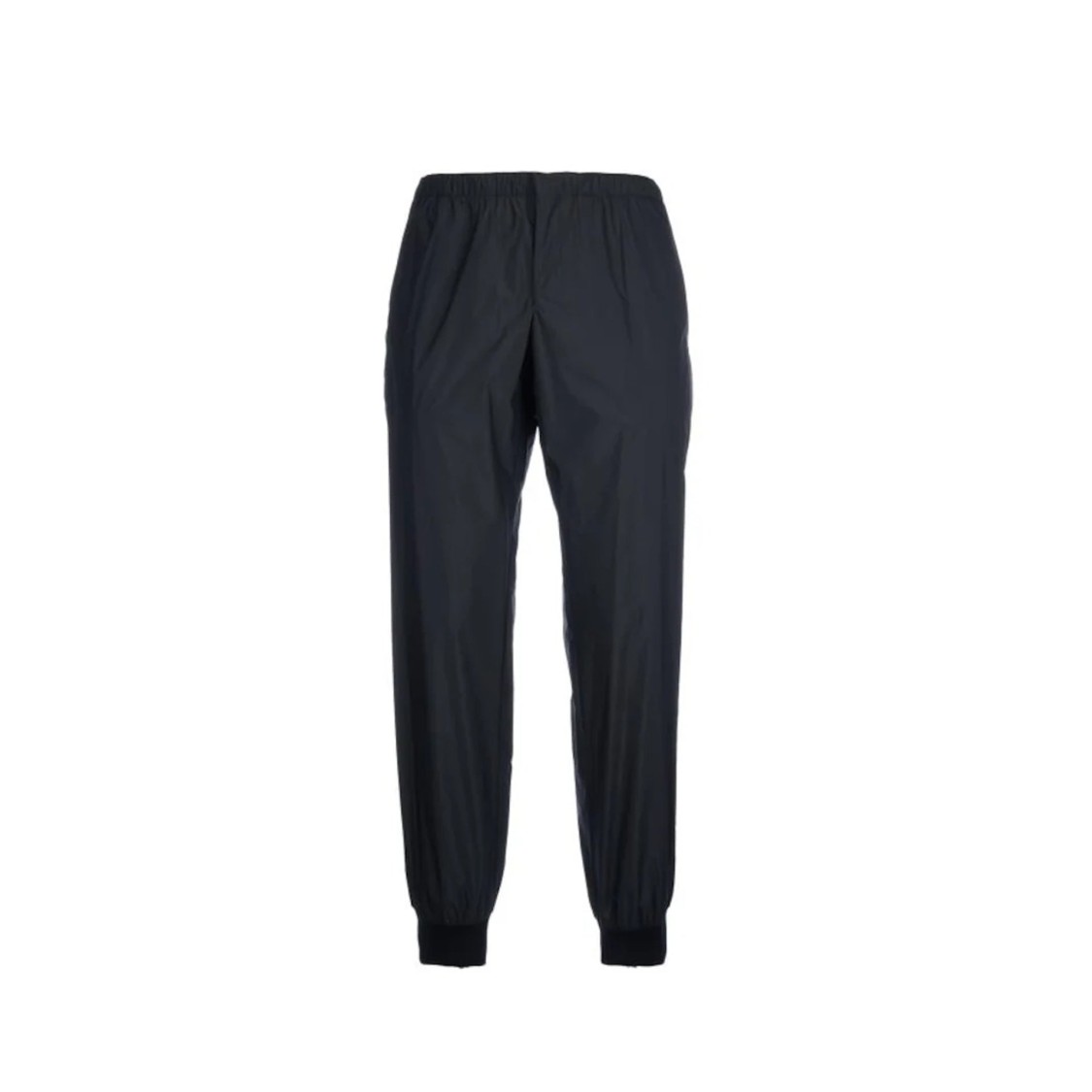 Prada Silk Tec Sweatpants Men In Black