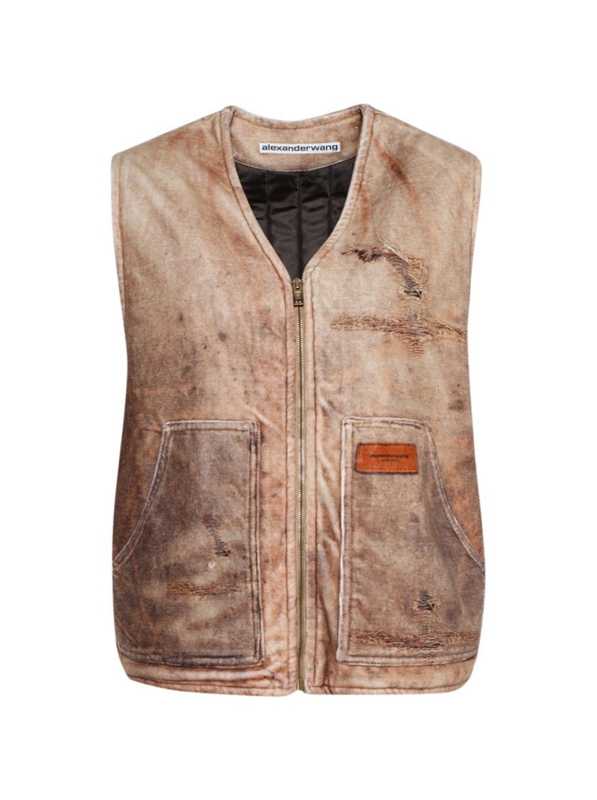 Shop Alexander Wang Oversize Workwear Vest