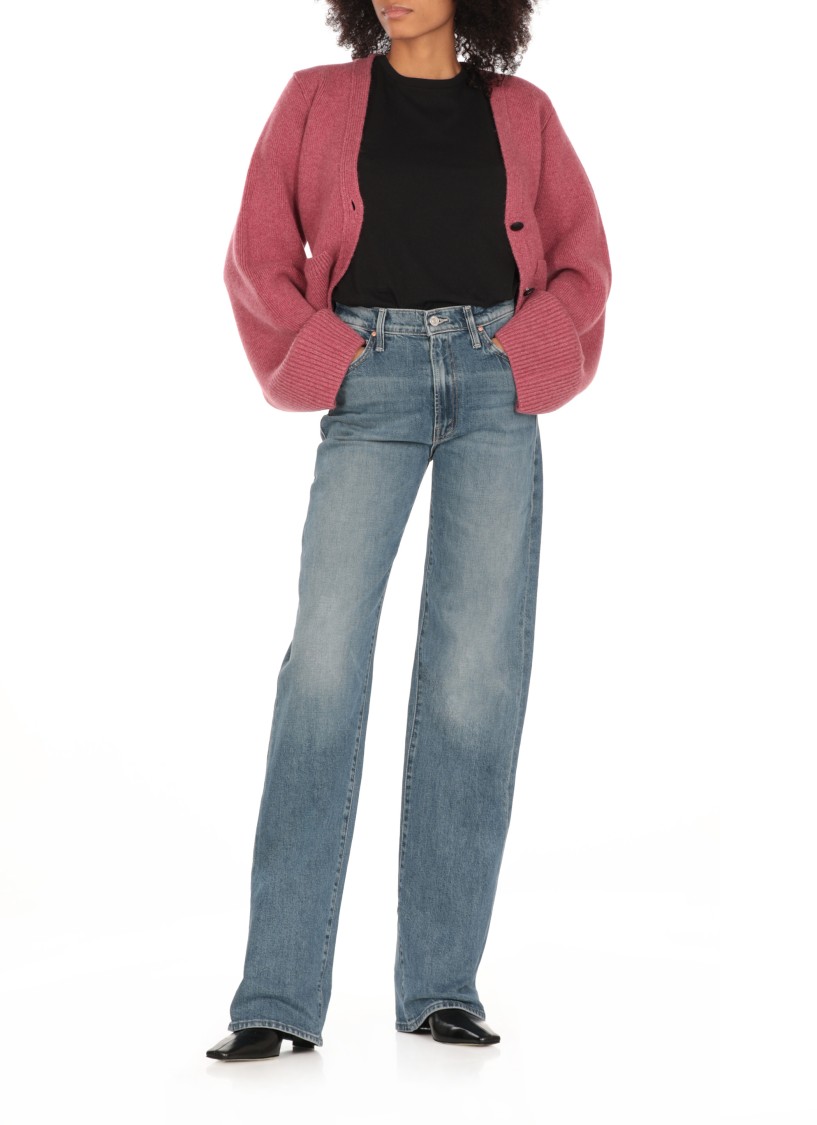 Khaite Scarlet V-neck Cashmere Cardigan In Pink