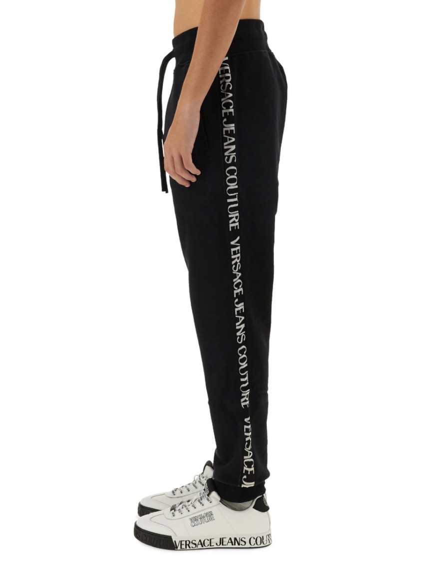 VERSACE JEANS COUTURE VERSACE JEANS COUTURE JOGGING PANTS WITH LOGO