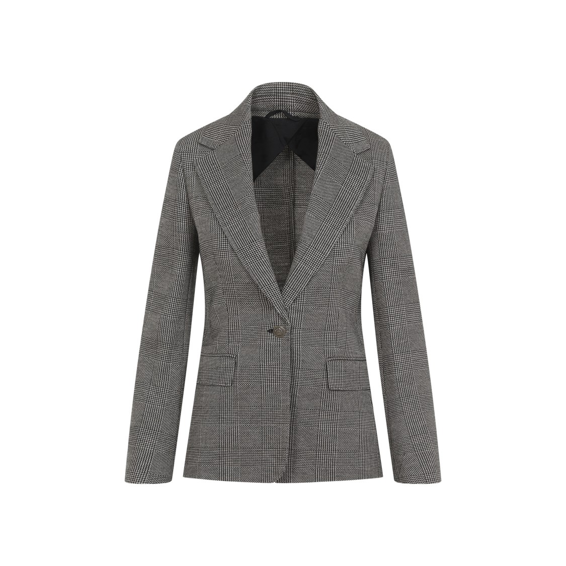 Max Mara Women's Muschio Jacket Principe Galles In Grey