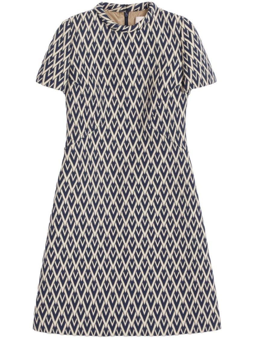 Valentino Toute La V Short Dress